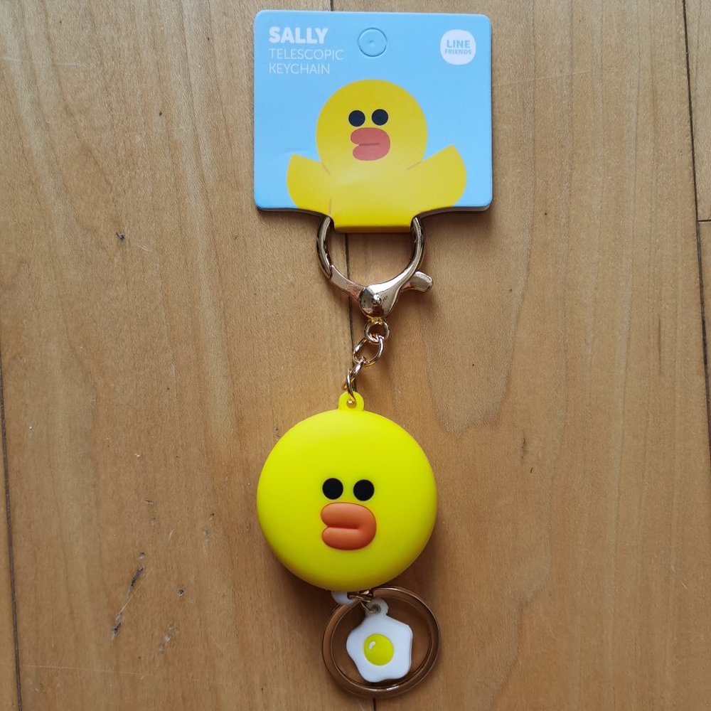 Line Friends Retractable Key Chain
